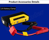 0000 Portable Car Jump Starter Power Bank with 2 USB