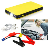 300A Peak Portable Car Jump Starter Phone Power Bank ( Up to 2.5L Gas ) with LED Light