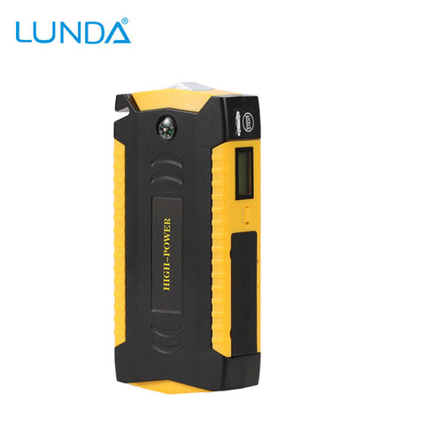 600A Peak Current Portable Car Jump Starter Charger Power Bank