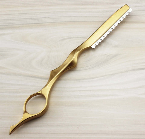 professional 2 in 1 scissors 440C hair scissors thinning shears