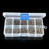 Size #3-12 High Carbon Steel Circle Owner Fishing Hooks Set 500PCS/Box