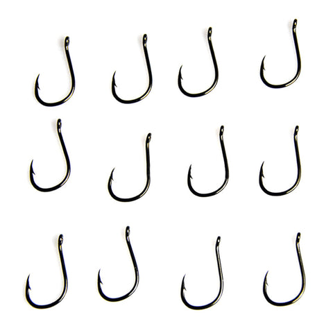 Size #3-12 High Carbon Steel Circle Owner Fishing Hooks Set 500PCS/Box