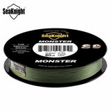 SeaKnight Monster S9 300M Braided Fishing Lines S Spiral Braide Tech. 9 Strands Multifilament PE Green 30LB 40LB 50LB 80LB 100LB