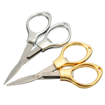 Foldable Fishing Scissor Mini Cutter Folding Camping Stainless Steel