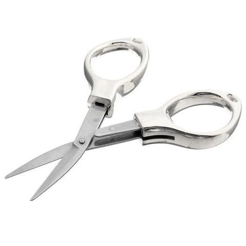 Foldable Fishing Scissor Mini Cutter Folding Camping Stainless Steel