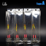 8PCS Squid Jig Hook Luminous 15cm 2.0 Umbrella Stainless Steel Fishing Cuttlefish Shrimp Squid Octopus Inkfish Calamary Bait