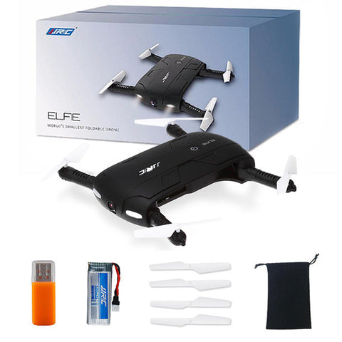 Pocket Selfie Drone JJRC H37 Elfie Foldable Mini Selfie DroneWiFi FPV 720P HD G-sensor