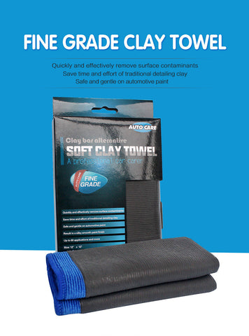 Fine Grade Heavy Duty Car Magic Clay Cloth Clay towel Shine Microfiber