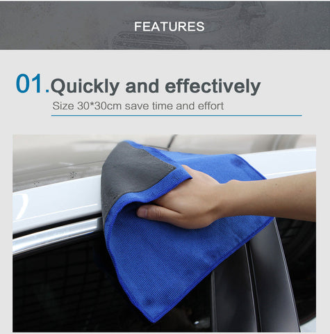 Fine Grade Heavy Duty Car Magic Clay Cloth Clay towel Shine Microfiber