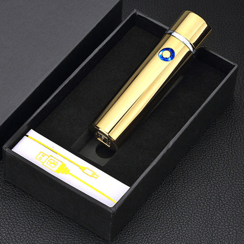 USB Electric cigarette cigar lighter Double Dual Arc Flameless Rechargeable Windproof