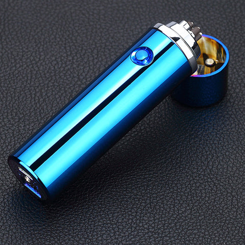 USB Electric cigarette cigar lighter Double Dual Arc Flameless Rechargeable Windproof