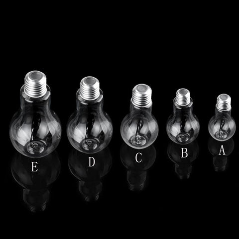 5 size Bulb Water Bottle Unbreakable Bottle
