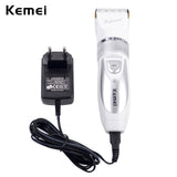 110V-220V Include Battery Titanium Blade Kemei Professional Hair Trimmer Electric Hair Clipper Cutting Machine Shearer -A5758