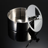 Top Quality Portable Practical Home Metal Ashtray Spinning