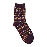 Lovely Daily Animal Weel Socks Watermelon Dachshund Beagle Lion Farm Bull Terrier Elephant Fox Pill Fruit Dog Combo