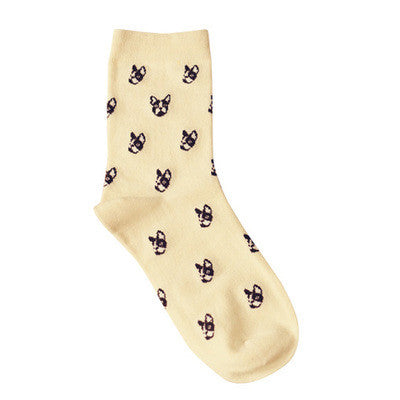 Lovely Daily Animal Weel Socks Watermelon Dachshund Beagle Lion Farm Bull Terrier Elephant Fox Pill Fruit Dog Combo