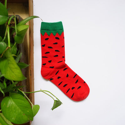 Lovely Daily Animal Weel Socks Watermelon Dachshund Beagle Lion Farm Bull Terrier Elephant Fox Pill Fruit Dog Combo