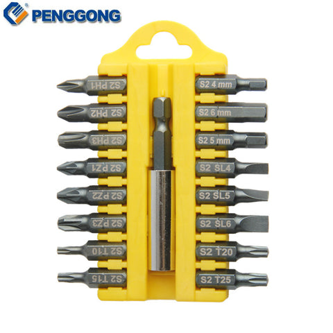 Magnetic Screwdriver Bits Phillips Torx Microtech Screwdriver Set