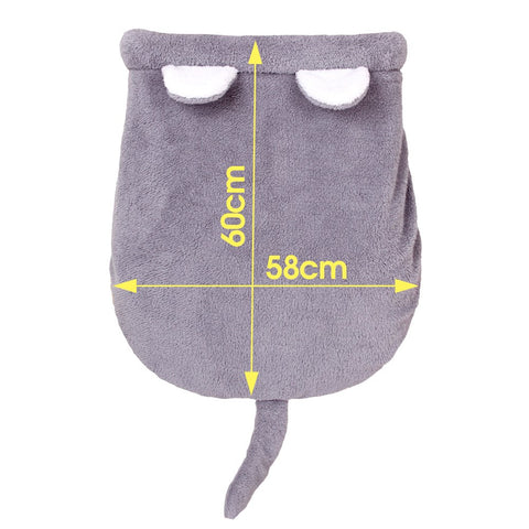 Cute Cat Sleeping Bag Warm Dog Cat Bed