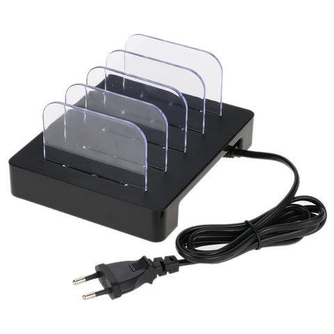 Universal 4 Ports USB Hub Multi Device Charging Station quick Charger Docking 24W