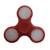 LED Light Fidget Spinner Finger ABS EDC Hand Spinner