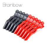 6Pcs/Pack Plastic Hair Clips Crocodile Hairpin