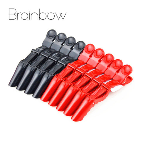 6Pcs/Pack Plastic Hair Clips Crocodile Hairpin