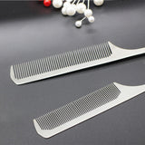 10Pcs Stainless Steel Professional Hair Comb Ultra-thin Anti-Static B Salon Hair Styling Hairdressing Barbers Brush Combs set