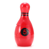 3 Layers Bowling Shaped Plastic Shell Herb Spice Grinder