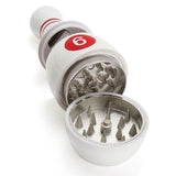 3 Layers Bowling Shaped Plastic Shell Herb Spice Grinder