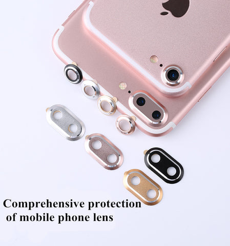 Camera Lens Protective Protector Metal Ring Guard Circle Case Cover For iPhone 7 4.7" / 7 Plus 5.5"inch