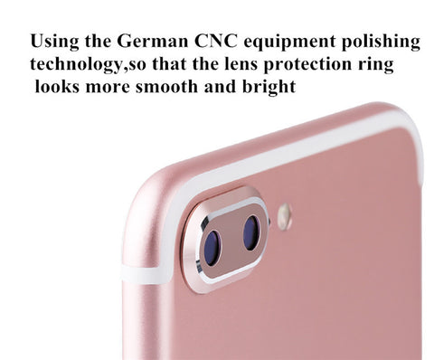 Camera Lens Protective Protector Metal Ring Guard Circle Case Cover For iPhone 7 4.7" / 7 Plus 5.5"inch