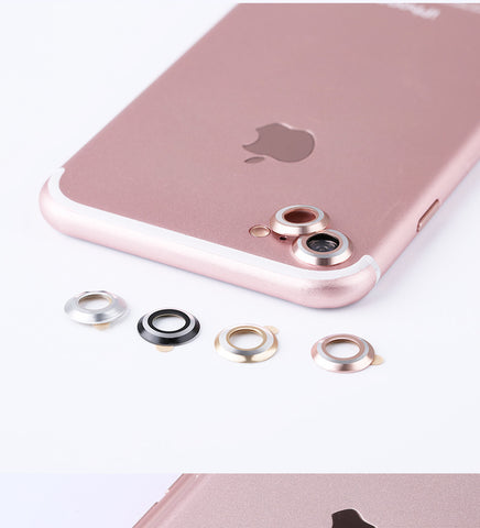 Camera Lens Protective Protector Metal Ring Guard Circle Case Cover For iPhone 7 4.7" / 7 Plus 5.5"inch