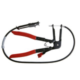 Flexible Wire Long Reach Hose Clamp Plier Car Fuel Oil Water Pipe Repairing Tool