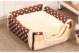 Dog House Nest With Mat Foldable Pet Dog Bed Cat Bed House Small Medium Dogs