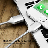 Magnetic Cable Fast Charging USB Cable for Lightning iphone 5 5s 6 6s 7 1M Nylon Magnet Charger For Mobile Phone Cables