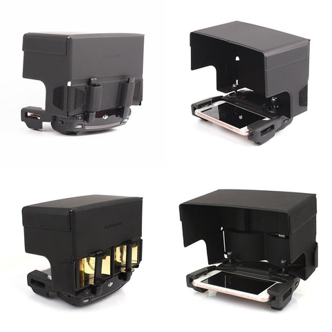 Mavic Pro Extend Controller Transmitter Signal Booster & Monitor Sun Cover Hood for DJI Mavic Pro