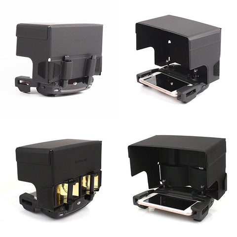 Mavic Pro Extend Controller Transmitter Signal Booster & Monitor Sun Cover Hood for DJI Mavic Pro