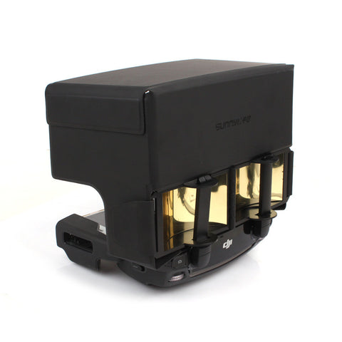 Mavic Pro Extend Controller Transmitter Signal Booster & Monitor Sun Cover Hood for DJI Mavic Pro