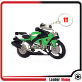 YAMAHA HONDA SUZUKI KAWASAKI HARLEY Z800 YZF-R6 Model Motorcycle Accessories Cool Rubber Keychain