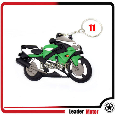 YAMAHA HONDA SUZUKI KAWASAKI HARLEY Z800 YZF-R6 Model Motorcycle Accessories Cool Rubber Keychain