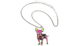 Metal Alloy Chihuahuas Dog Necklace Chain