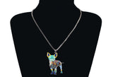 Metal Alloy Chihuahuas Dog Necklace Chain