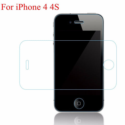 Tempered Glass Screen Protector Film For Apple iphone 7 6 6S Plus 5S SE 5C 4S