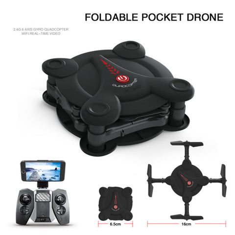 Newest Eachine E55 Mini WiFi FPV Foldable Pocketable Drone With High Hold Mode RC Quadcopter