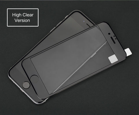 3D Full Screen Protector Tempered Glass For iPhone 7 6 6s plus, 3D Anti Blue Light Soft Edge Glass Film for iPhone 6 plus