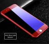 3D Full Screen Protector Tempered Glass For iPhone 7 6 6s plus, 3D Anti Blue Light Soft Edge Glass Film for iPhone 6 plus