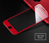 3D Full Screen Protector Tempered Glass For iPhone 7 6 6s plus, 3D Anti Blue Light Soft Edge Glass Film for iPhone 6 plus