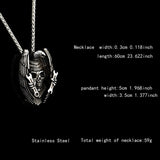 wrench Skull eagle Pendant Necklace Stainless Steel Fashion Jewelry