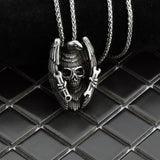 wrench Skull eagle Pendant Necklace Stainless Steel Fashion Jewelry